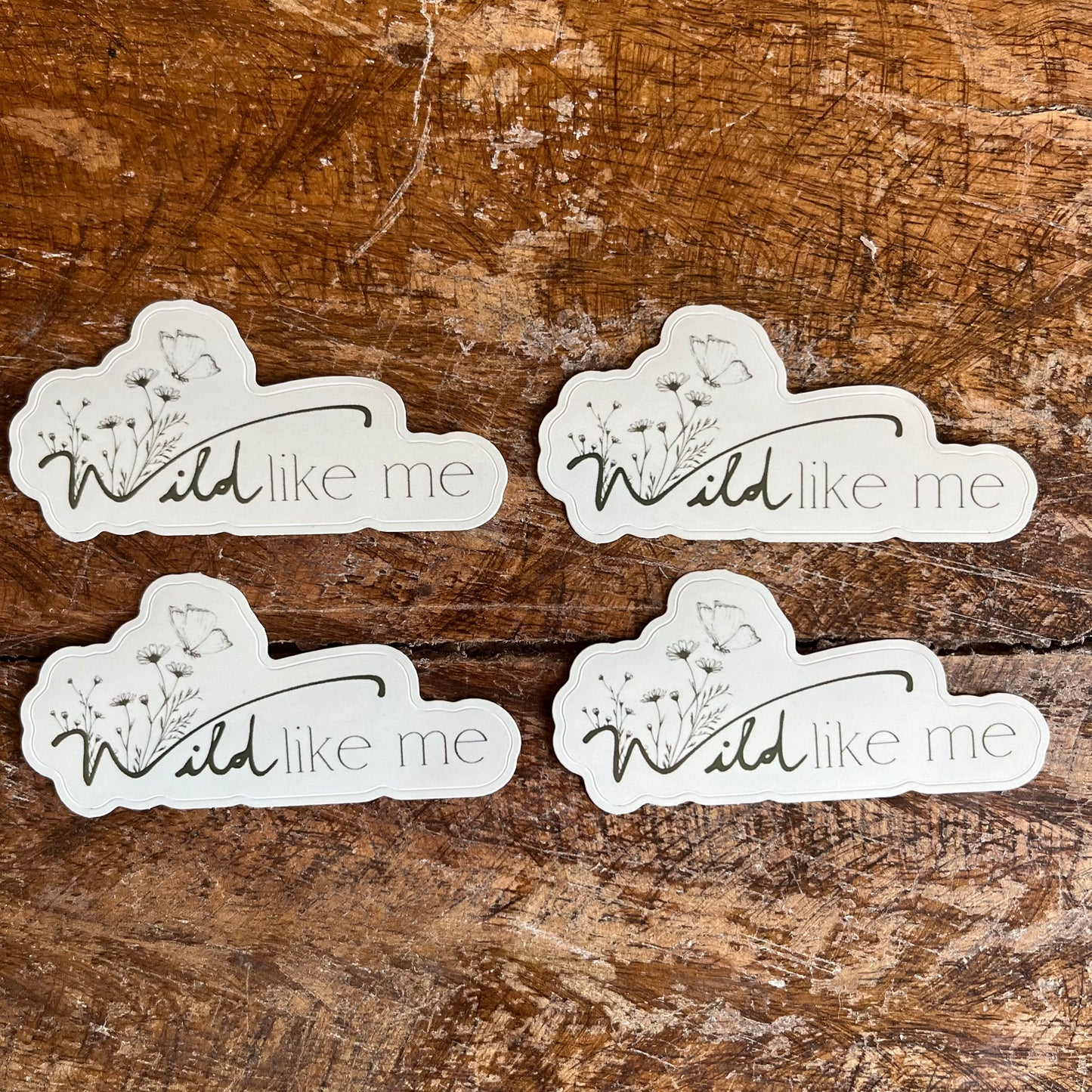 Wild Like Me Sticker