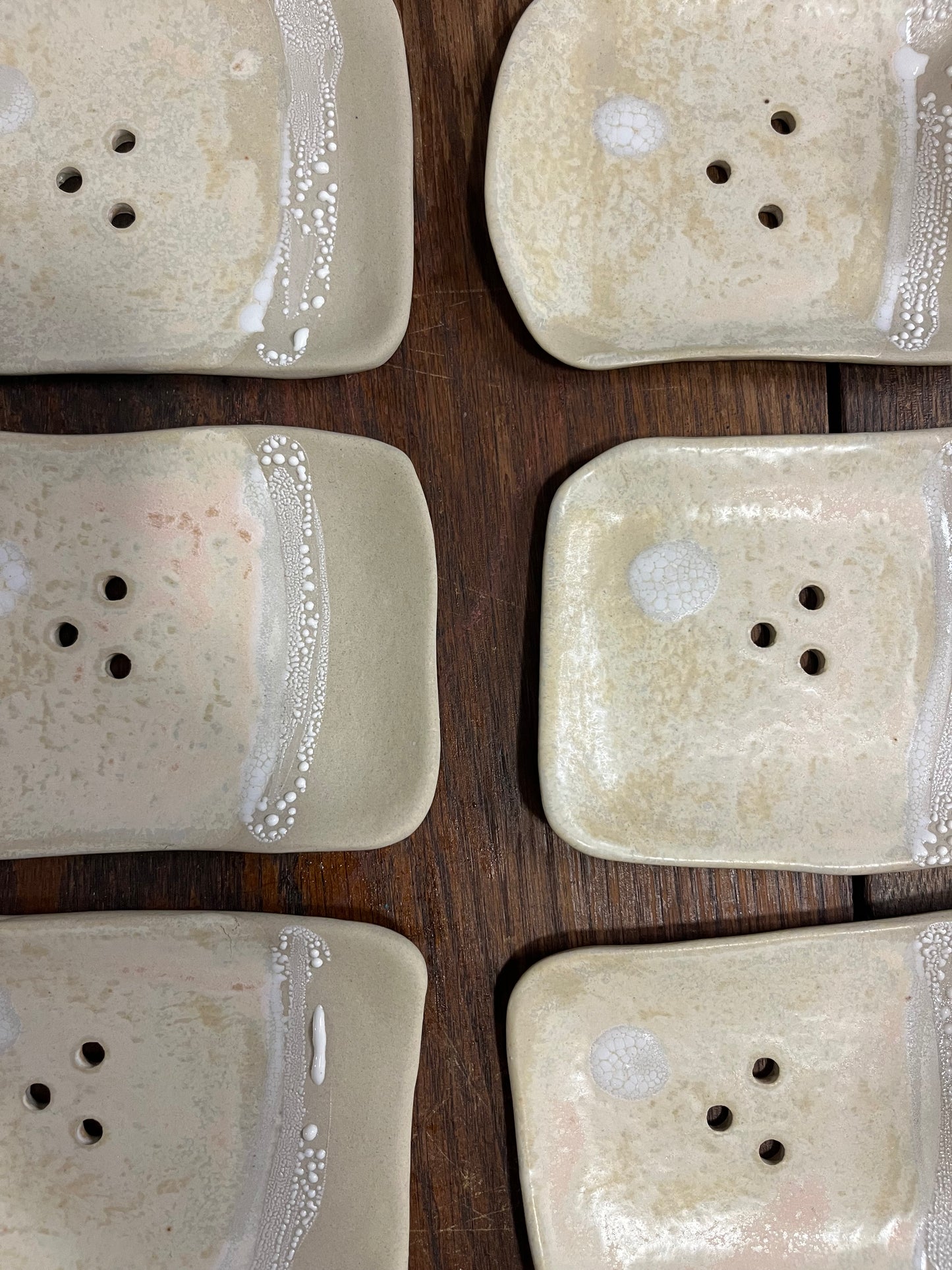 Handmade Himalayan Salt Ceramic Soap Dish