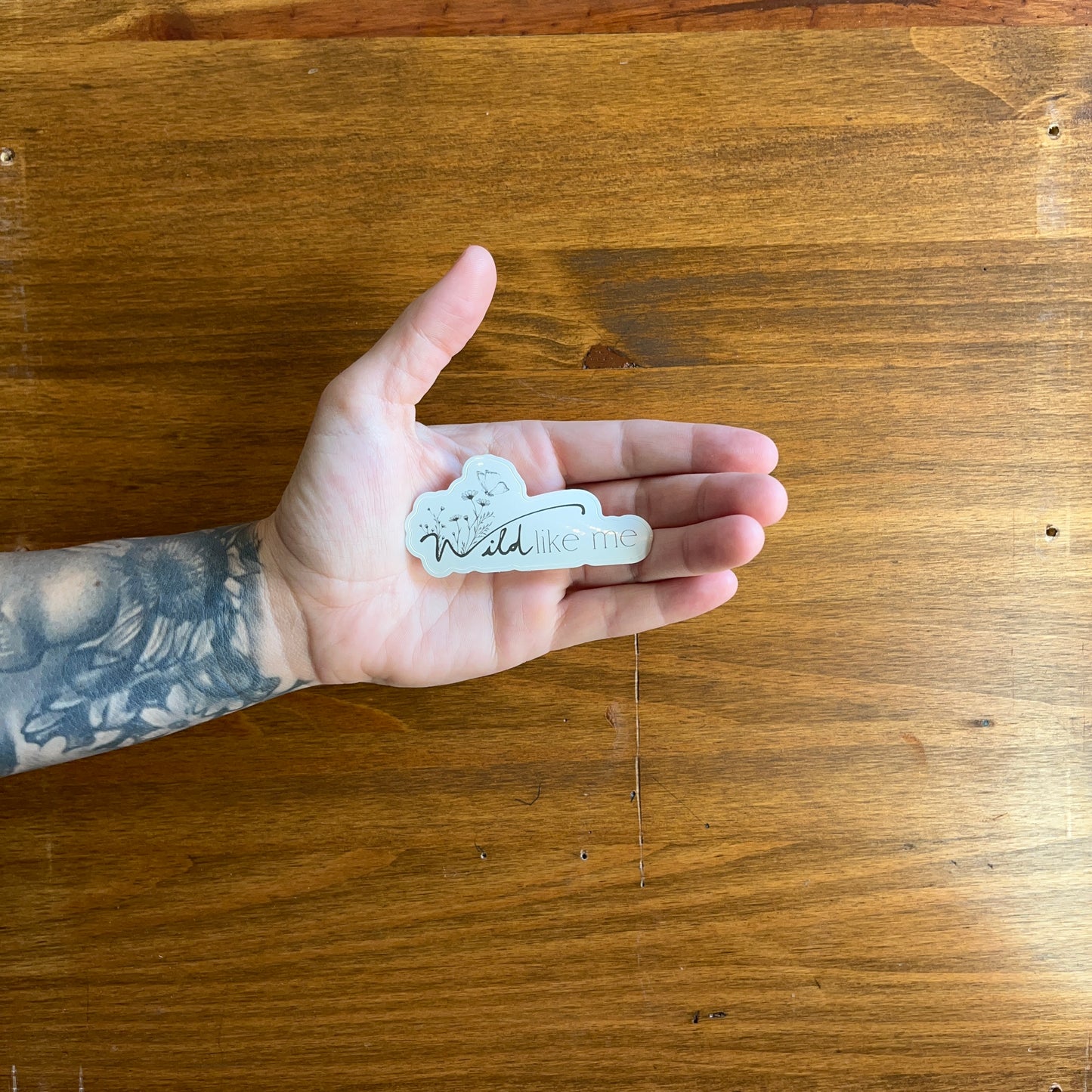 Wild Like Me Sticker