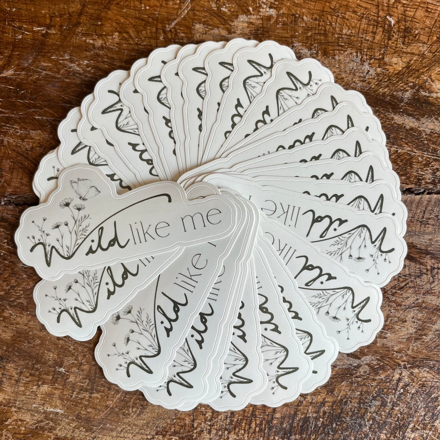 Wild Like Me Sticker